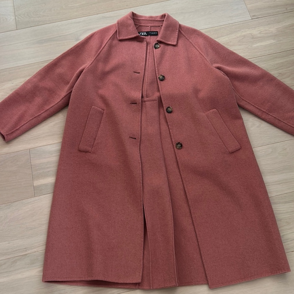 Zara dress coat